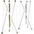 Sleek T3 Luminnaire: Modern Floor Lamp 3D model small image 1