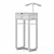 Luxxu Waltz Valet Stand - Convenient and Stylish 3D model small image 4