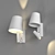 Elegant Wall Sconce Collection 3D model small image 2