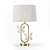 Whimsical Mariposa Table Lamp: Glamour meets elegance 3D model small image 1