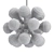 Elegant Cintola Maxi Pendant 3D model small image 2