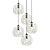 Modern Mika Pendant Light 3D model small image 1