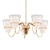 Vintage Hans Bergström Chandelier 3D model small image 1