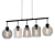 Modern Glass Pendant Light 3D model small image 1