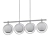 Stylish Carlyn 33" LED Pendant 3D model small image 2