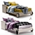 Kid's Car Bed Set 3D model small image 1