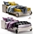 Kid's Car Bed Set 3D model small image 8