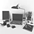 Title: Chic Office Décor Set 3D model small image 4