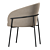 Rimo Modern Dining Chair 3D model small image 4