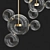 Ethereal Bubble B Chandelier 3D model small image 2