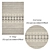 Luxury Rug Set: 8 Variations 3D model small image 2