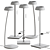 Elegant Glance Luminaire Table Lamp 3D model small image 2