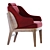 Title: Sleek Sloane Armchair: Elevated Design for Modern Spaces 3D model small image 3