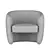 Stylish Kearney Barrel Armchair 3D model small image 4