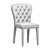 Contemporain Gaston Capitone Chair 3D model small image 2