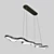 Minimalist LED Suspension Light 3D model small image 1