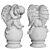 Heavenly Guardian: Divine Angel Sculpture 3D model small image 3