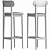 Modus PLC Stool: Sleek and Versatile Seating 3D model small image 3