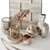 Elegant Decor Set: Panno, Vase & Table Decor 3D model small image 2