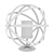 Elegant Noir Metal Sphere Photophore 3D model small image 4