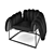 Sleek Modern Chair: Custom Design by Hossein 3D model small image 1