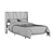 Sleek and Stylish Mercury Bed 3D model small image 6