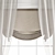 Modern Polygonal Curtain Set 3D model small image 3