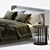 Sleek BoConcept Austin Bed 3D model small image 3