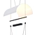 Modern Hanging Light Fixture 3D model small image 1