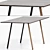 Plania Table: Contemporary Elegance With Functional Design 3D model small image 2
