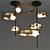 Breathtaking Metal Pendant Lamp 3D model small image 2