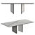 Elegant HOLL Dining Table: Modern Design 3D model small image 2