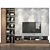 Sleek TV Wall | set 173 3D model small image 2