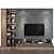 Sleek TV Wall | set 173 3D model small image 4