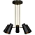 Cypress 5-Arm Chandelier: Timeless Elegance 3D model small image 1