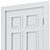 Modern Interior Door 374 3D model small image 2