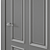 Modern Interior Door 374 3D model small image 6