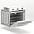 Indurama HEI 75ENDF: The Perfect Oven 3D model small image 6