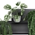Vertical Garden Shelf Kit: Exotic Plants & Succulents 3D model small image 4