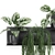 Vertical Garden Shelf Kit: Exotic Plants & Succulents 3D model small image 5