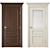 Modern Interior Door 394 3D model small image 1