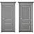 Modern Interior Door 394 3D model small image 4