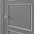 Elegant Interior Door 3D model small image 6