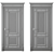 Modern Interior Door 3D Model 3D model small image 4