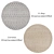 Versatile Collection: 6 Round Rugs 3D model small image 3