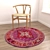 Round Rugs Set - Versatile 3D Models 3D model small image 2