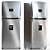 Indurama RI 585 CR: Stylish and Efficient Refrigerator 3D model small image 2