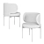 Elegant Akiko Gallotti Chair 3D model small image 2