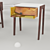 Resin Nightstand: Sleek and Functional 3D model small image 1