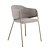Luxurious Bluvel Dining Chair 3D model small image 2